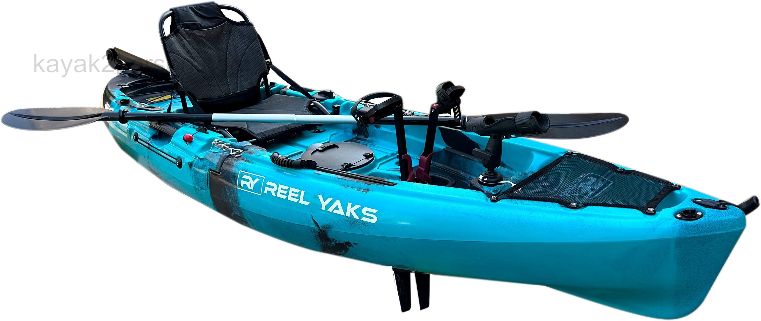 Super Cheap 9.5ft Modular Raptor Pedal Fishing Kayak  Super Lightweight,  400lbs C – Lifetime Youth Wave Kayak 2 Person Kayak For Sale